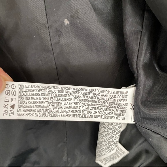 Forever 21 Black Faux Leather Jacket S - Picture 11 of 11